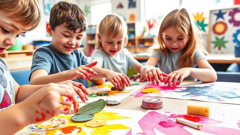 creative printmaking activities for kids