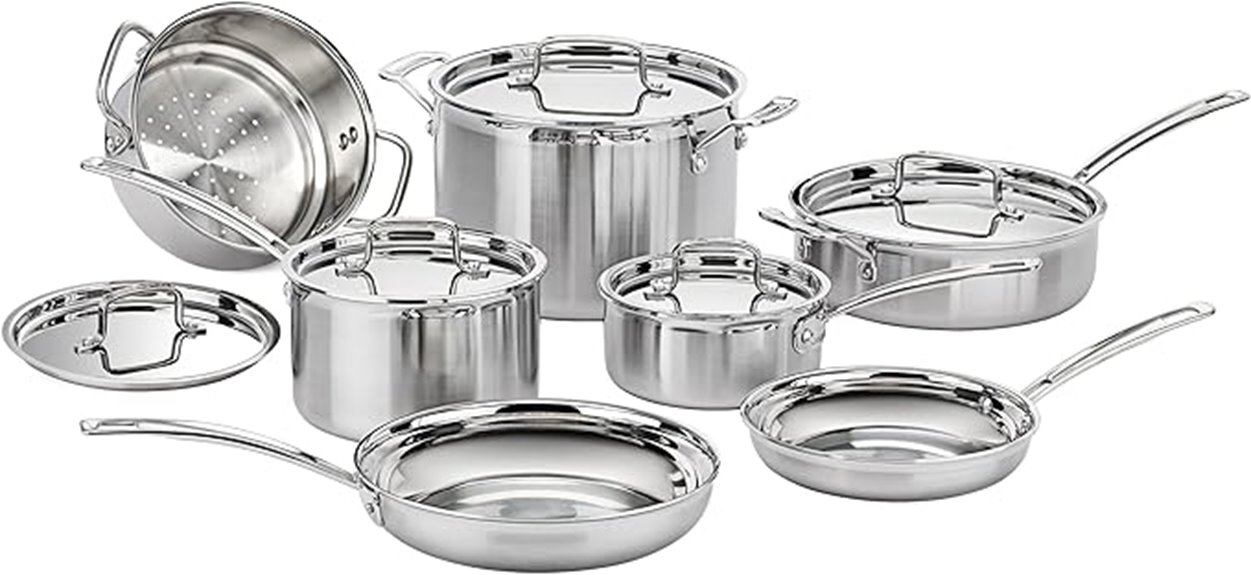 cuisinart 12 piece cookware