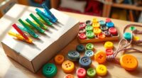 diy household fine motor toys