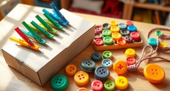 diy household fine motor toys