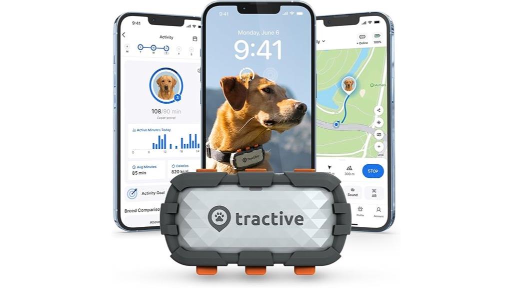 dog gps tracker with health