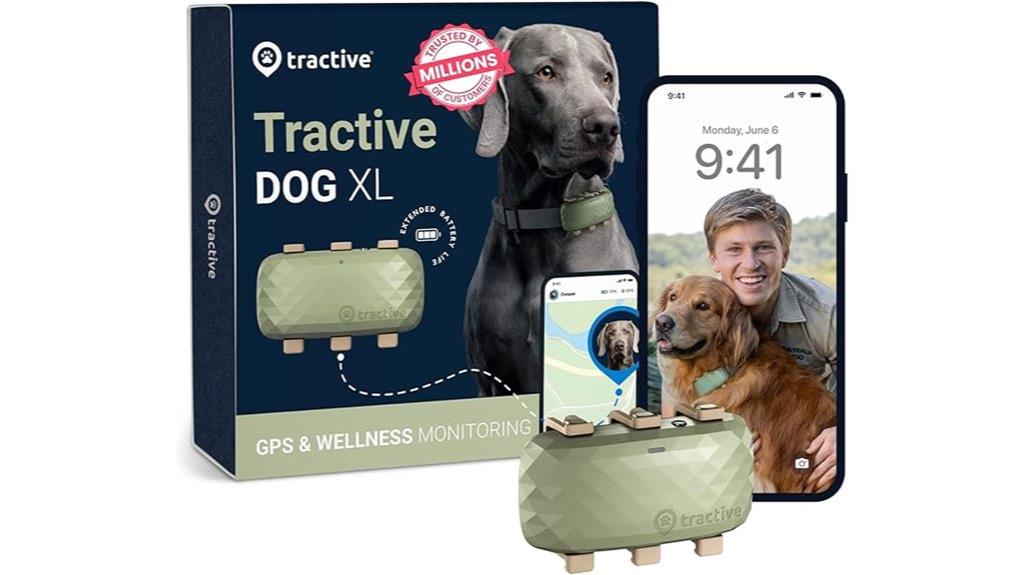 dog gps with health monitoring