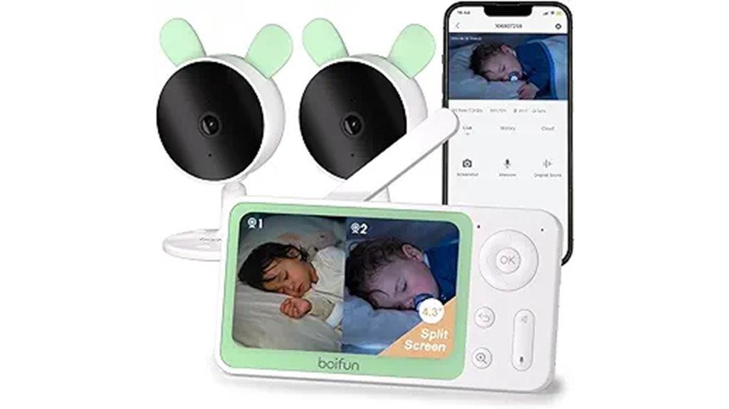 dual camera wifi monitor