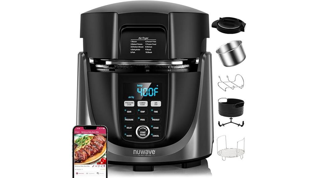 dual function cooking appliance