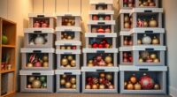 durable holiday ornament storage