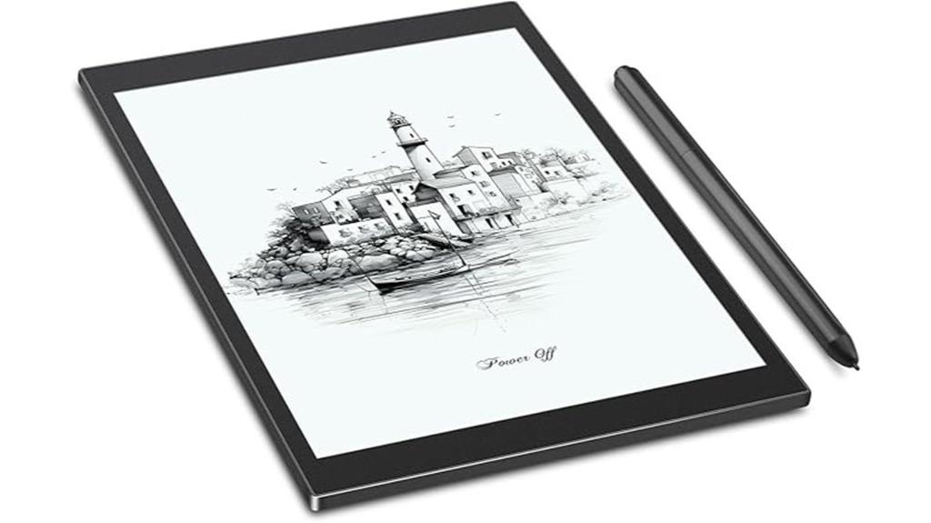 e ink notepad and reader