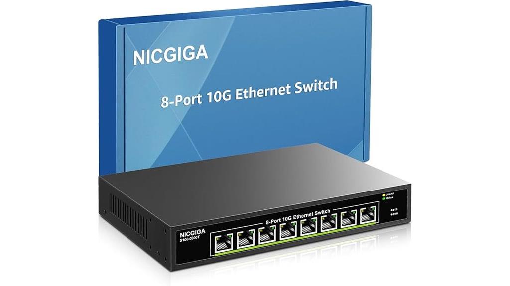 eight port 10g switch