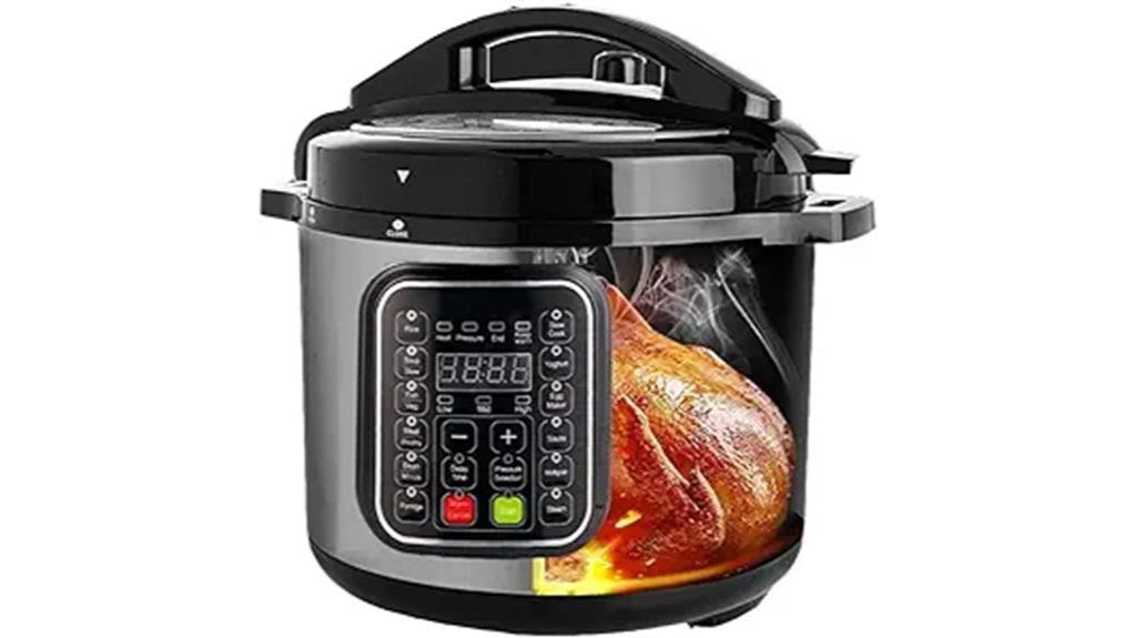 eight quart multi function cooker