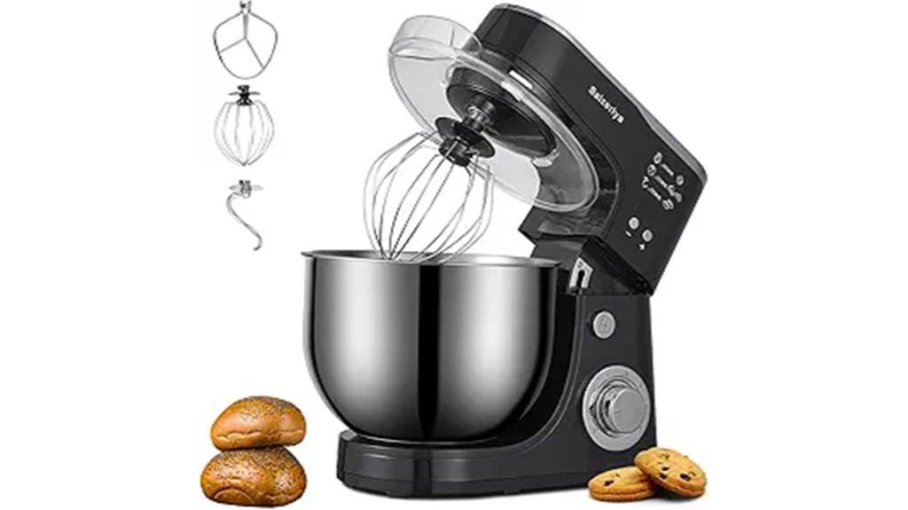 electric 6 speed food mixer