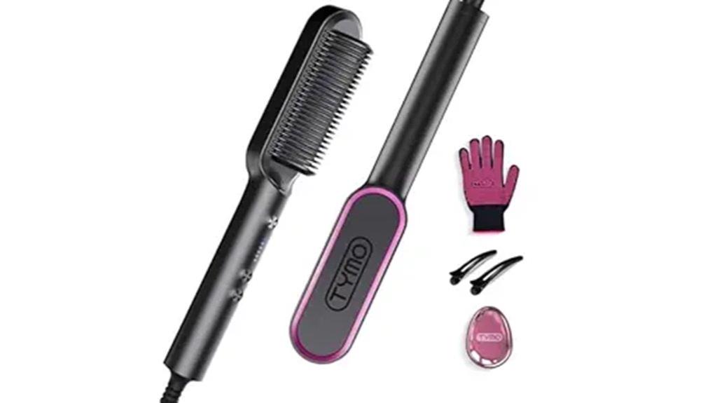 electric hair straightening comb