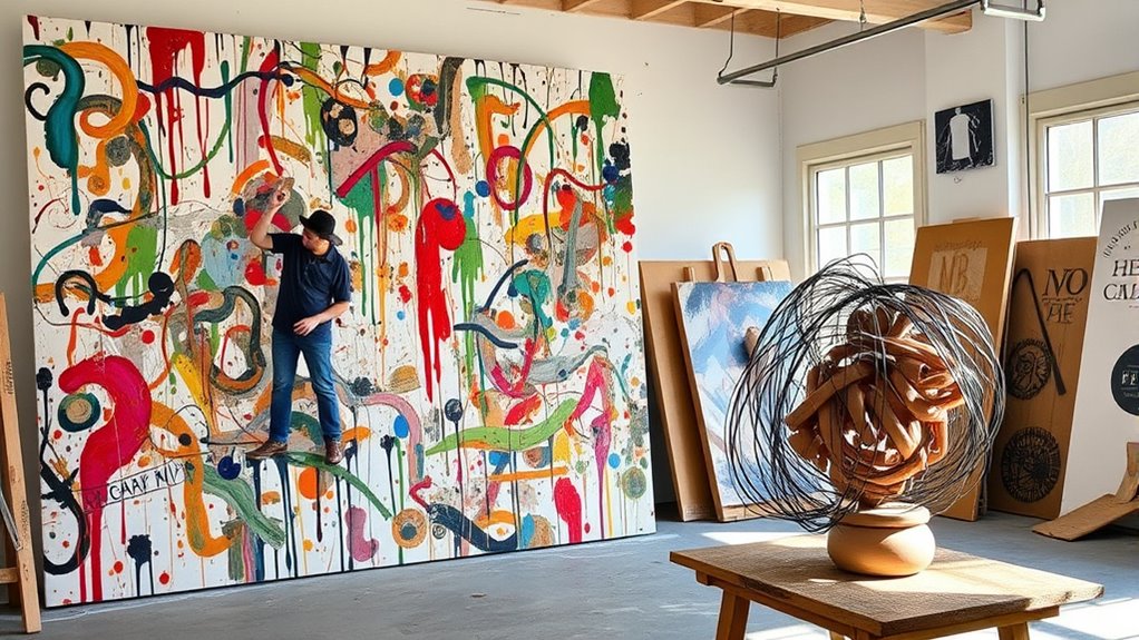 emphasizing creative journey