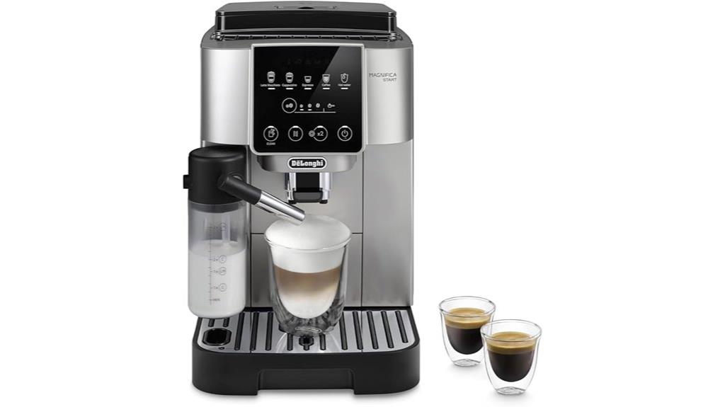espresso machine with grinder