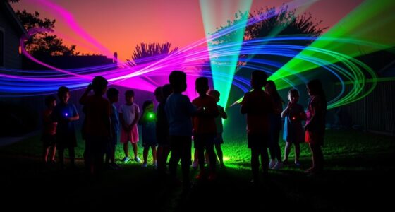 evening flashlight game activities