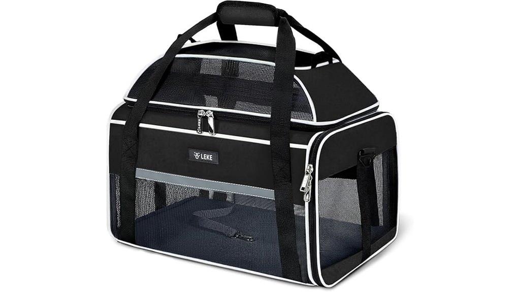 expandable tsa approved pet carrier
