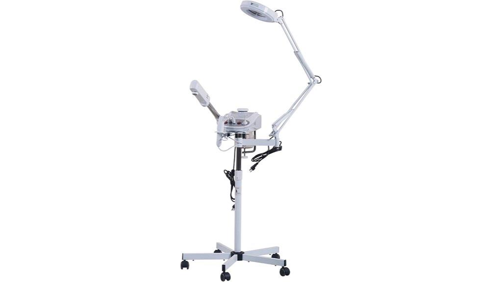 facial steamer mag lamp