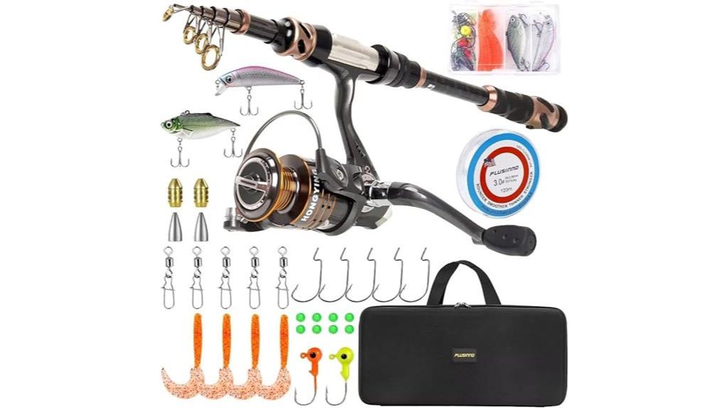 fishing gear combo sets