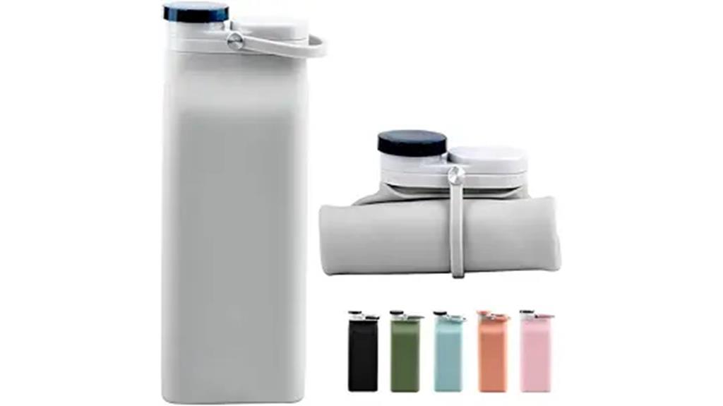 foldable bpa free sports bottle