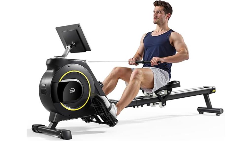 foldable home rowing machine