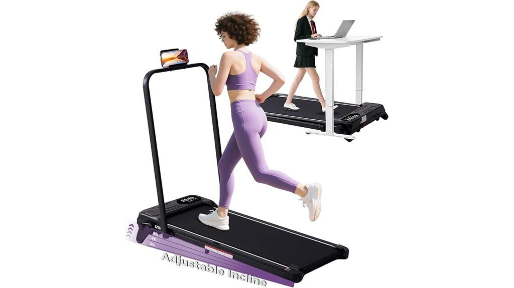 foldable incline walking treadmill