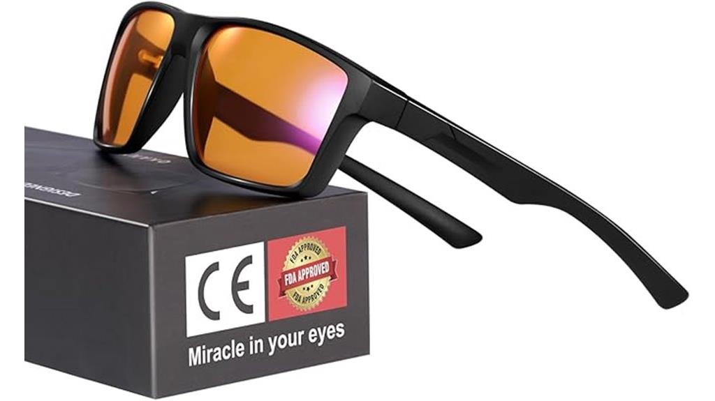 gaming computer blue glasses