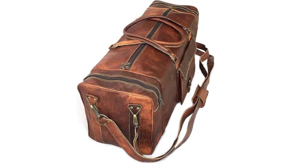 handcrafted stylish durable duffel