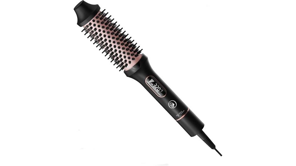 heated round brush for styling