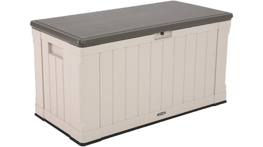 heavy duty outdoor deck box