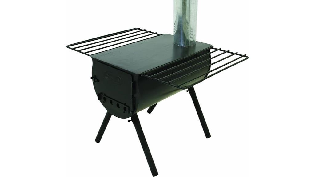 heavy duty tent cabin stove