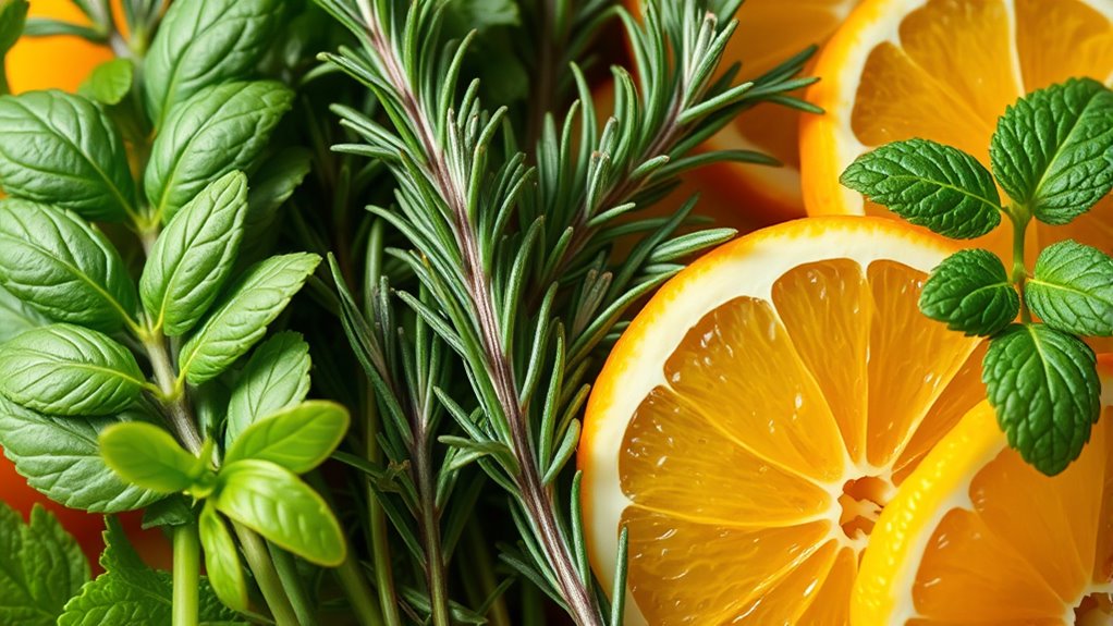 herbal citrus scent activities