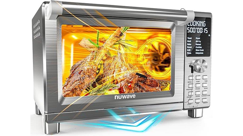 high capacity oven with air fry