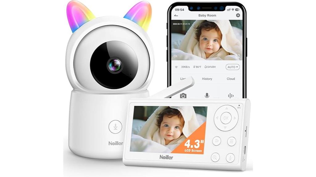 high resolution remote baby monitor