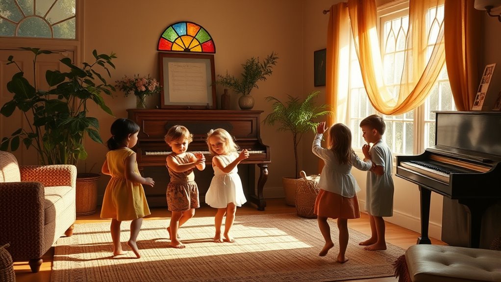 home based waldorf music activities