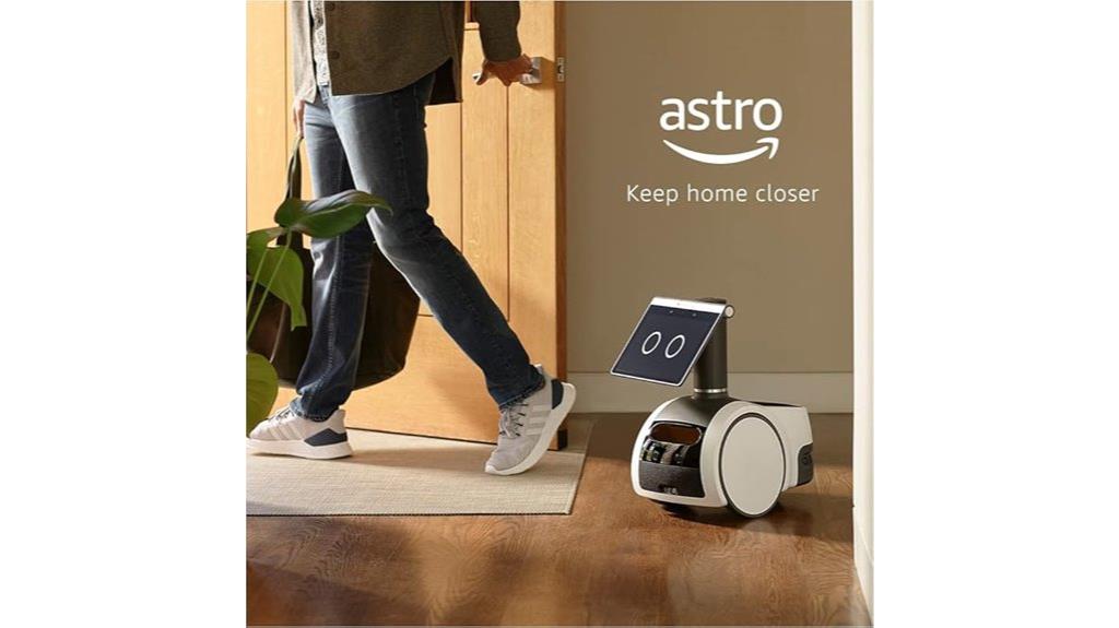 home monitoring household robot