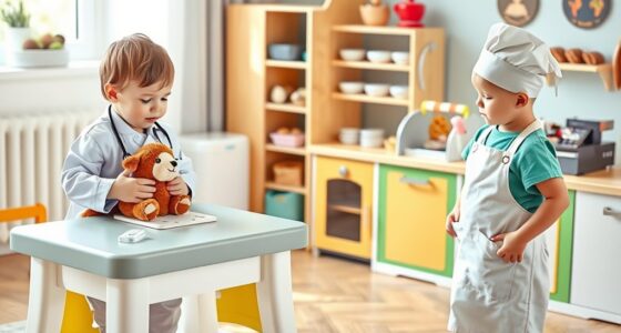 home role playing play