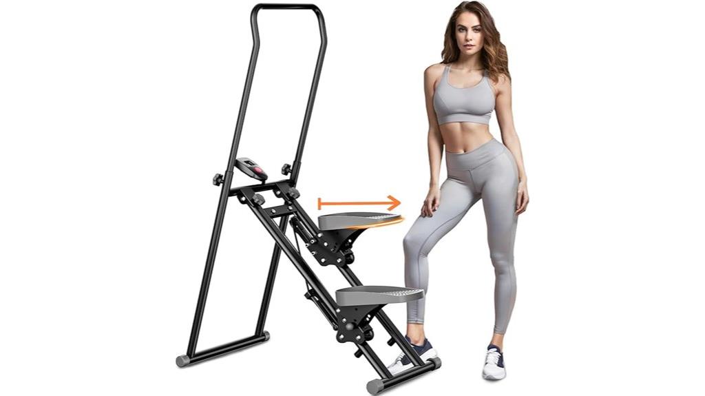 home stair stepper with accessories