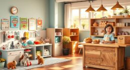 home themed pretend play