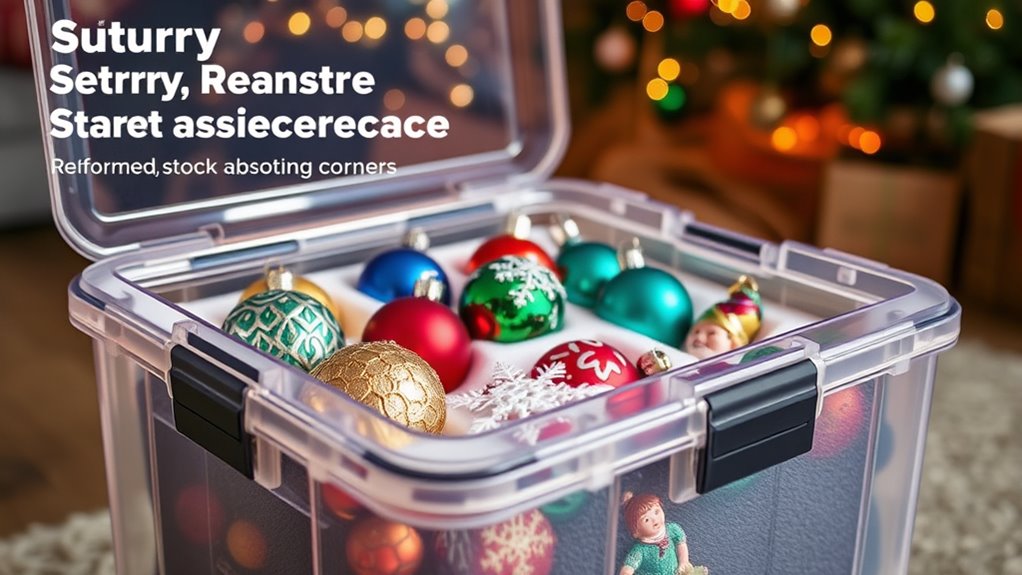 impact resistant ornament containment