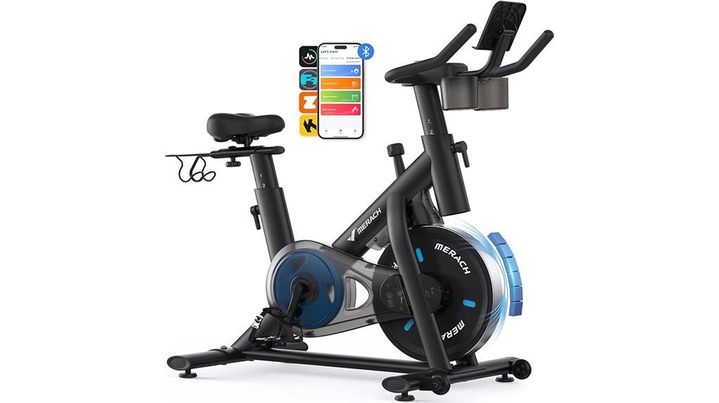 indoor cycling bike with app