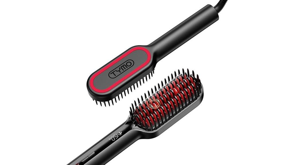 ionic hair straightening brush