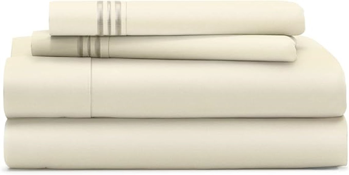 ivory king size bedding