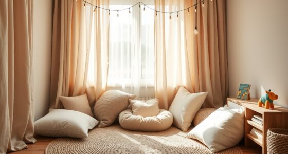 kid friendly relaxation space