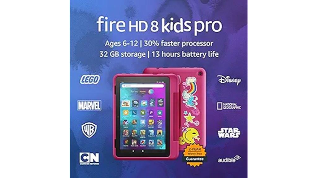 kids 8 inch fire tablet