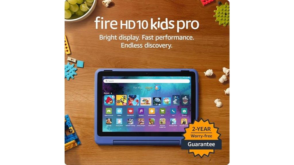 kids pro 10 inch tablet