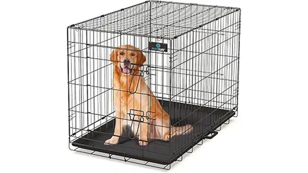 large heavy duty dog crate