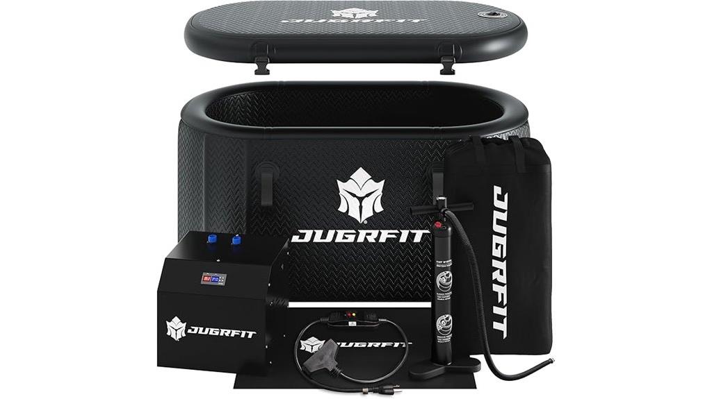 large inflatable cold plunge