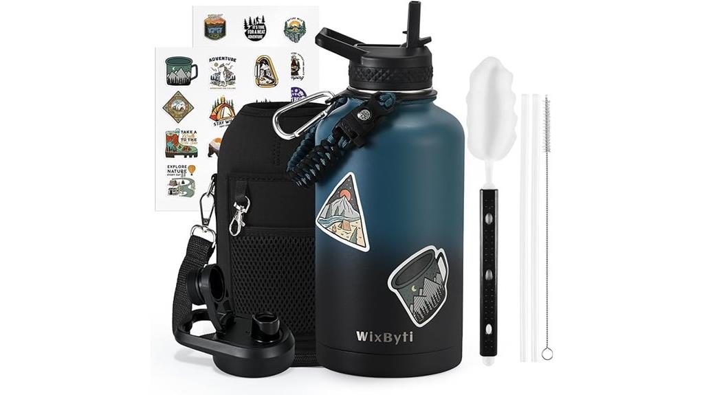 large insulated water bottle