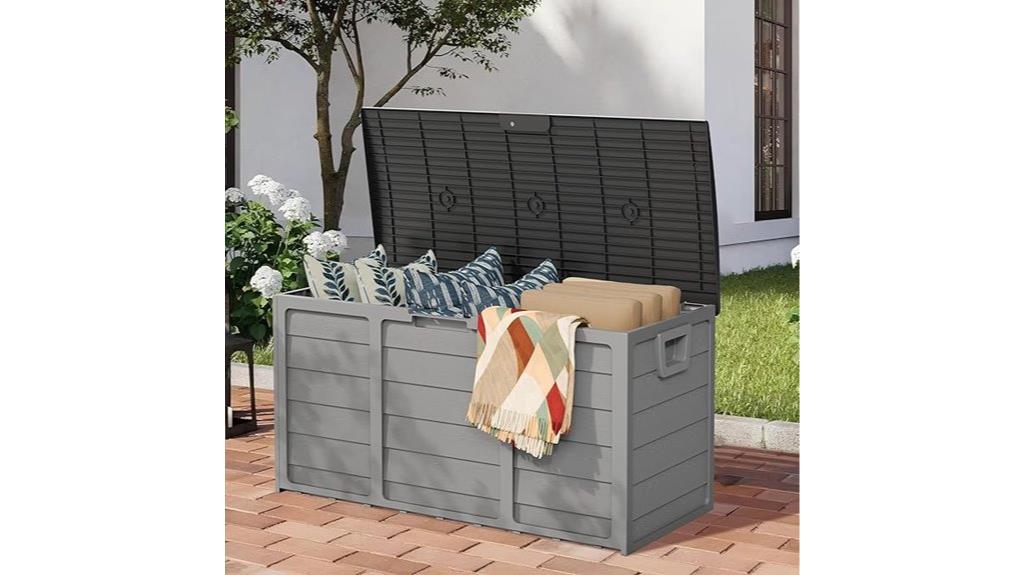 large lockable outdoor storage