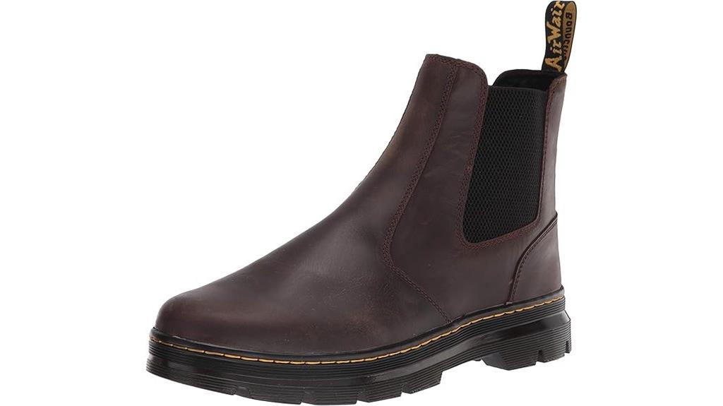 leather chelsea boot