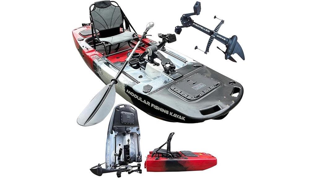 lightweight 9 5ft fishing kayak