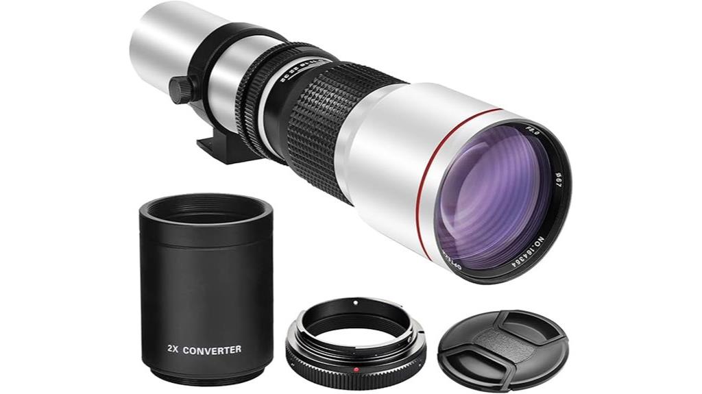 long telephoto lens compatibility